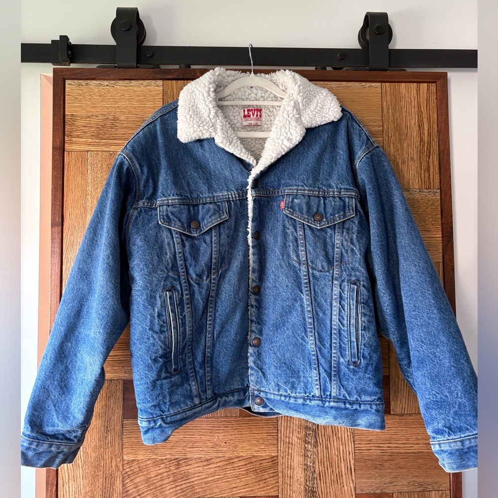Levi’s | Vintage 80’s Denim Sherpa Jacket